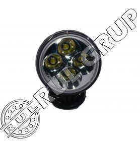 LAMPA PROIECTOR 4 LED-URI 10-30V 12W UNGHI RAD.30 BK69010S 